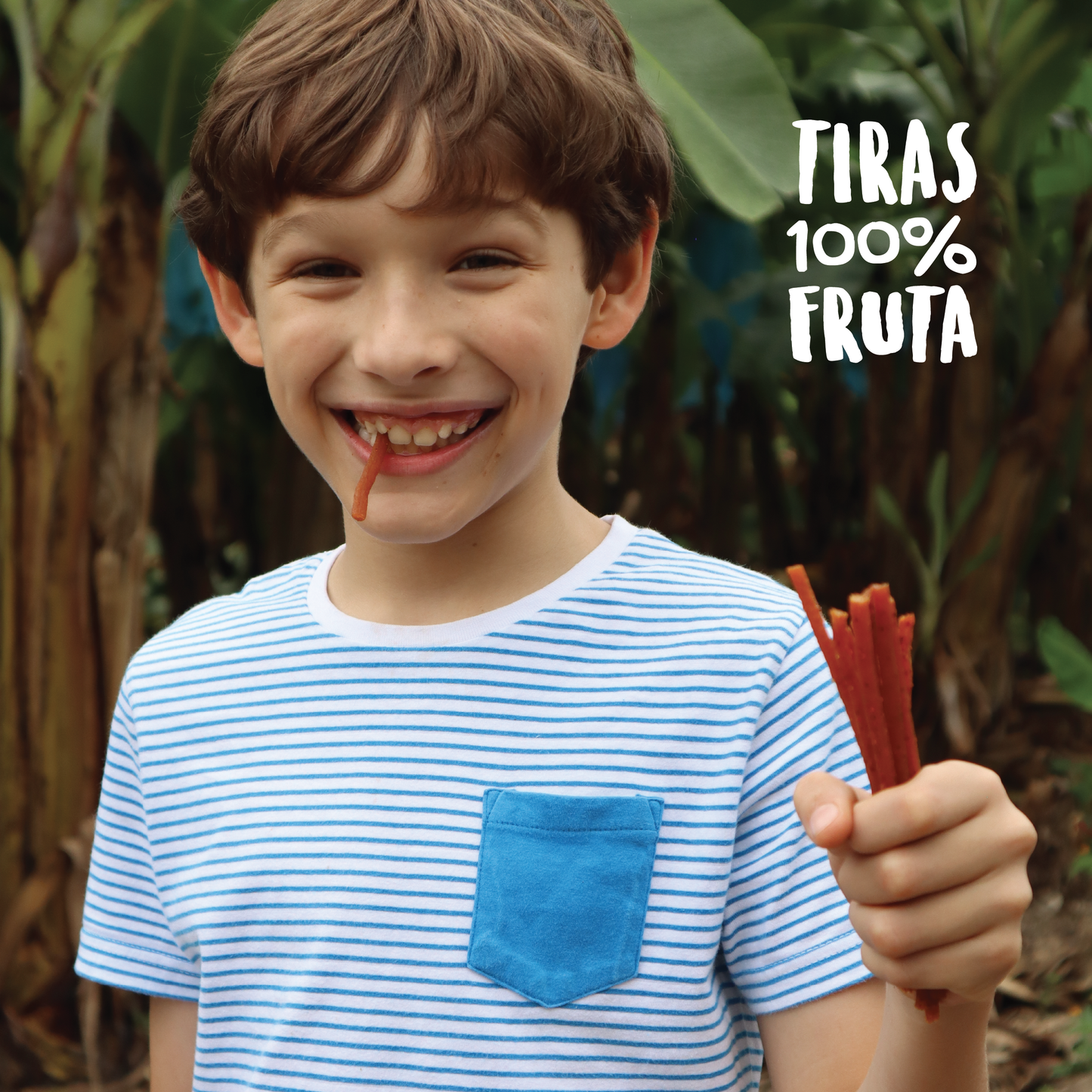 Tiras 100% Fruta de ¡Ala Terra! 18 piezas
